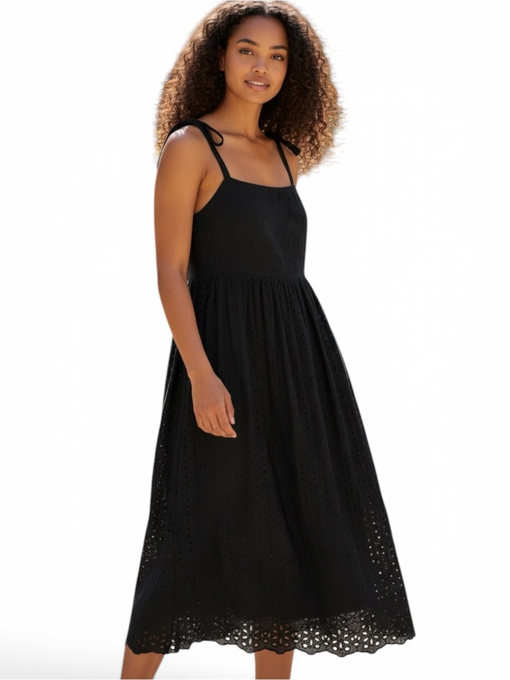 GAP Navy Eyelet Sundress US14
